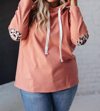Ninexis Patches + Spots Hoodie In Mauve In Multi