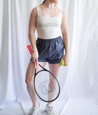 Mable Tennis Shorts In Navy In Blue