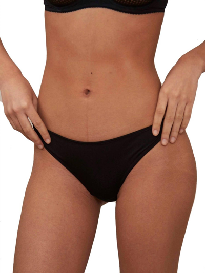 Timpa Lingerie Alice Brazilian Panty In Black