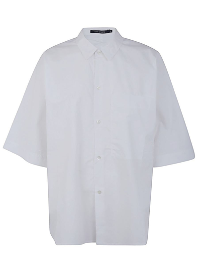 Sofie D Hoore Short Sleeve Shirt With Front Placket Clothing In White