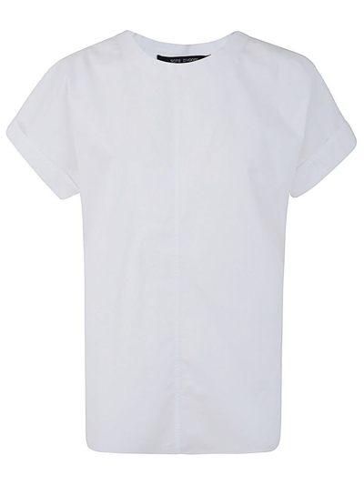 Sofie D Hoore Top With Short Reversed Sleeves Clothing In White