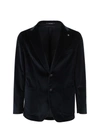 Tagliatore Blazer Jacket In Blue