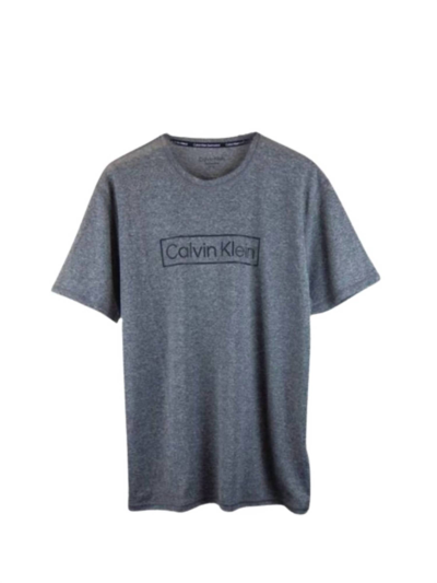 Calvin Klein Men's Light Weight Shirt In Heather Gret In Multi