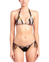 Pq Swim Women San Sebastian Adjustable Tie Side Strap Hipster Bikini Bottom Swimsuit In Black In Black