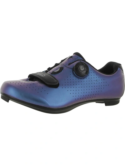 Speed Mens Fitness Workout Cycling Shoes In Purple