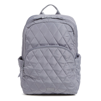 Vera Bradley Essential Large Backpack In Grey