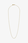 CRYSTAL HAZE BOX CHAIN NECKLACE IN GOLD