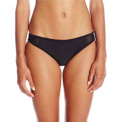 Minkpink Bottom's Up Sport Mesh Bikini Brief In Black