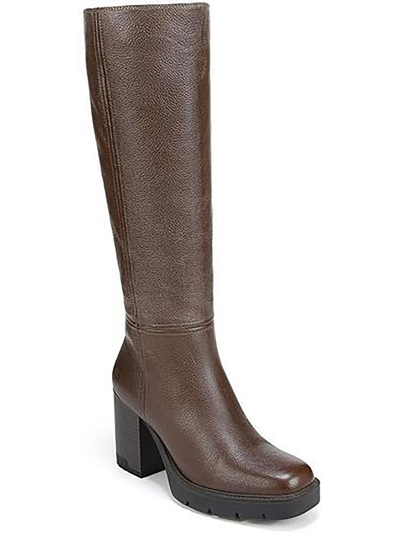Naturalizer Willow Womens Leather Knee-high Boots In Multi