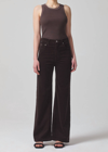 CITIZENS OF HUMANITY PALOMA BAGGY CORDUROY PANTS IN WOOD