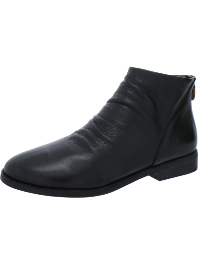 Gentle Souls By Kenneth Cole Emmazipbootie Womens Leather Ankle Booties In Black