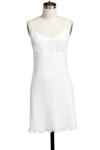Naked Zebra Mini Dress With Ruffle Hem In Off White In White