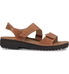 NAOT WOMEN'S ENID SANDAL IN LATTE BROWN LEATHER
