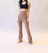 Zenana Bootcut Yoga Pants In Deep Camel In Multi