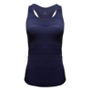 Phat Buddha Women York Racerback Tank Top In Navy Blue In Blue