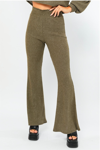 LE LIS FLARE PANTS IN OLIVE