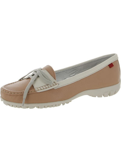Marc Joseph Liberty Golf Womens Leather Sport Golf Shoes In Beige