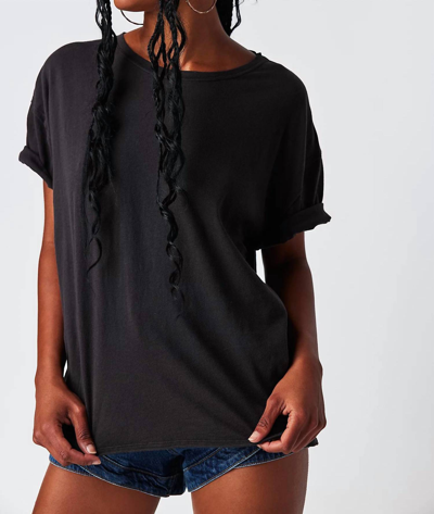 Free People Nina Tee In Black