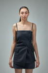 Acne Studios Black Strap Tank Top