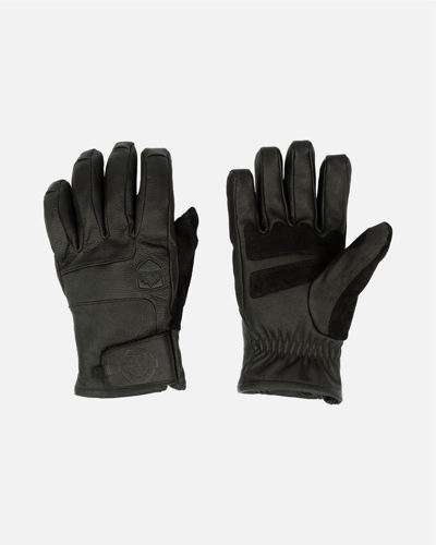 Vuarnet Eska X  Leather Gloves In Black