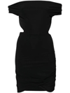 Amazuìn Ester Mini Dress Clothing In Black