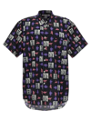 Comme Des Garçons Shirt Andy Warhol Printed Cotton Shirt