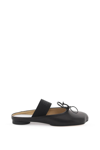 Mm6 Maison Margiela Mm6 By Maison Margiela Black Ballerina Shoes Logo