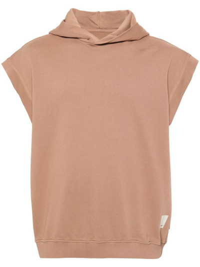 Ea7 Emporio Armani Sweatshirt Clothing In Brown