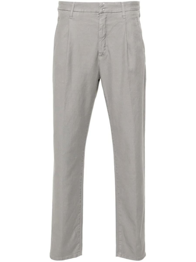 Incotex Blue Division Special Straight Trouser Clothing In Grey