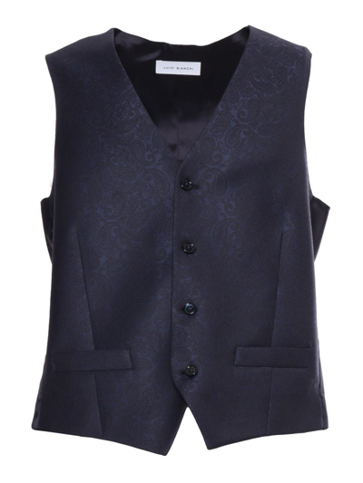 Luigi Bianchi Vest In Blue