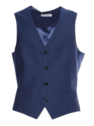 Luigi Bianchi Waistcoat In Blue