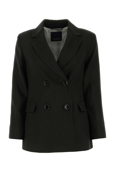 's Max Mara S Maxmara Jackets And Waistcoats In Black