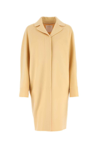 Sportmax Coats In Yellow