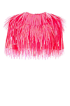 Sportmax Embellished Stretch Nylon Petalo Top In Pink