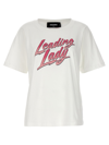 Dsquared2 Short Sleeved Leading Lady Printed T-shirt