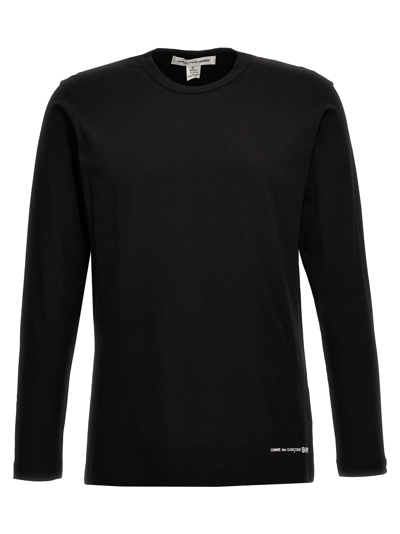 Comme Des Garçons Shirt Logo Print T-shirt Black