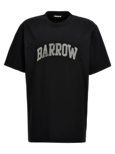 Barrow Logo Print T-shirt Black
