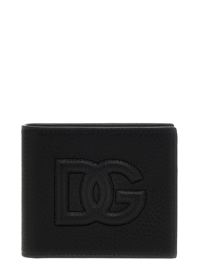 Dolce & Gabbana Logo Wallet Wallets, Card Holders Black