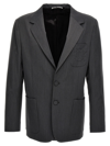 Palm Angels Monogram Pocket Single-breasted Wool Blend Blazer