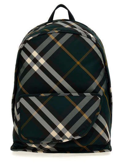 Burberry Shield Backpacks Green