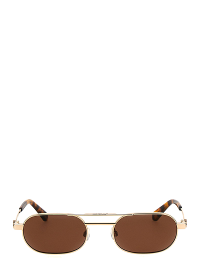 Off-white Vaiden Sunglasses Gold