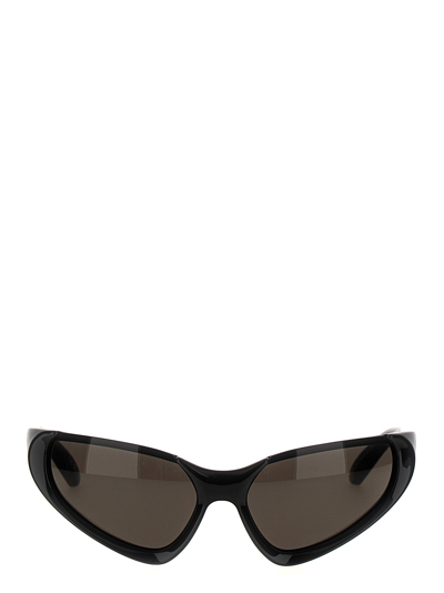 Balenciaga Xpander Rect Sunglasses Black