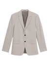 Theory Men's Chambers Slim-fit Wool Sportcoat In Sand Melange