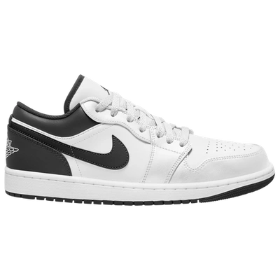 Jordan Mens  Aj 1 Low In White/black