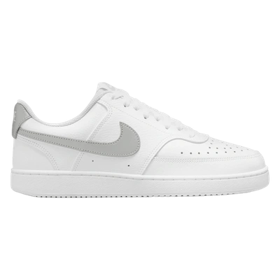 Nike Womens  Court Vision Low In Met Silver/white