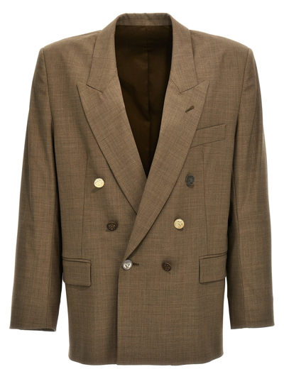 Magliano Bebe Doppio Lagacy Blazer In Brown