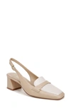 27 Edit Naturalizer Hunny Slingback Pump In Tan / Warm White Leather