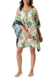 TOMMY BAHAMA FLORA SHORT TUNIC COVER-UP