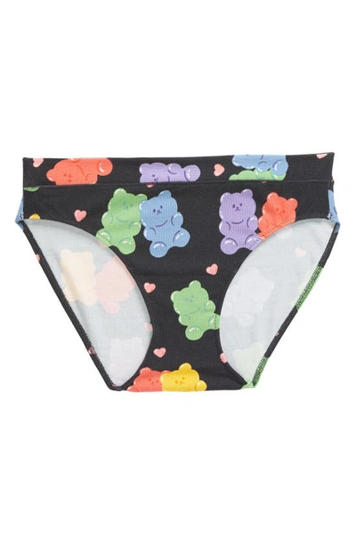 Meundies Feelfree Bikini In Yummy Gummies