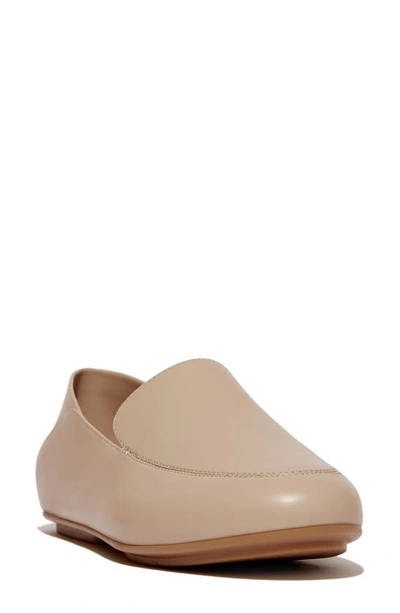 Fitflop Allegro Crush Back Convertible Loafer In Latte Beige